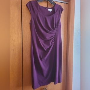 Calvin Klein Purple Dress Size 12